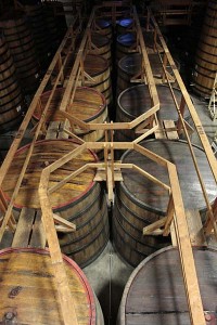 Rodney Strong oak barrels