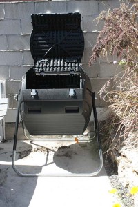 The composter all assembled